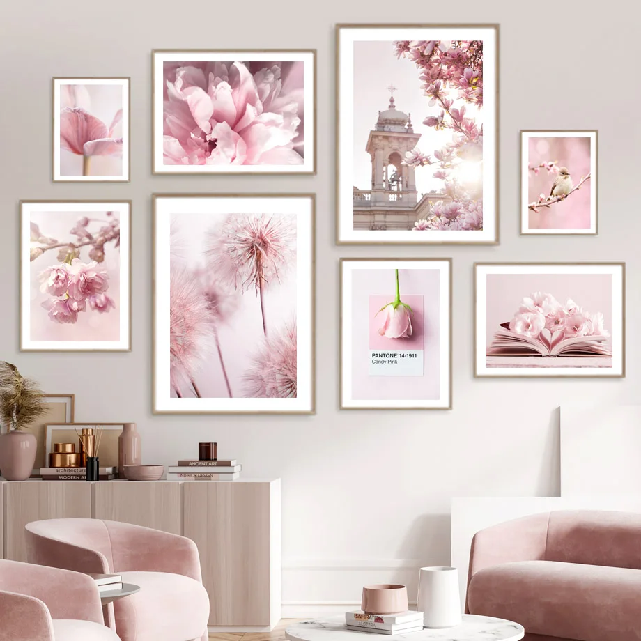Orchid Phalaenopsis - Musim Semi Mawar Merah Muda Peony