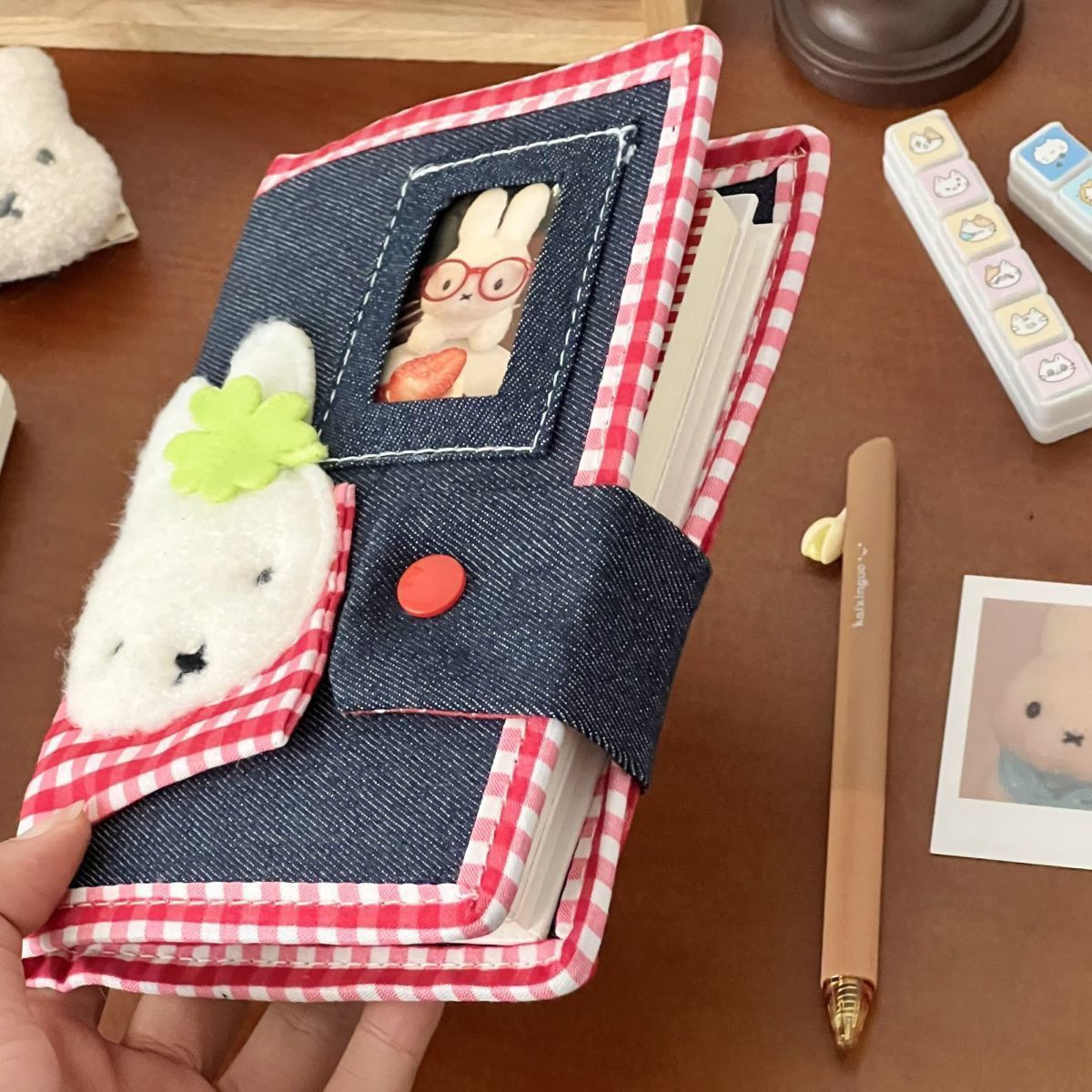 A6 Buku Catatan Denim Kelinci  - Planned Parenthood ulasan dan harga