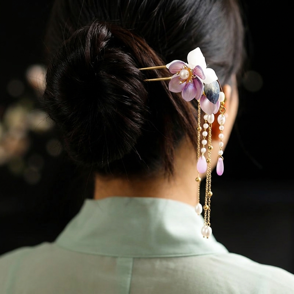 Jepit Rambut Berbentuk U dari  - Orchid Phalaenopsis ulasan dan harga