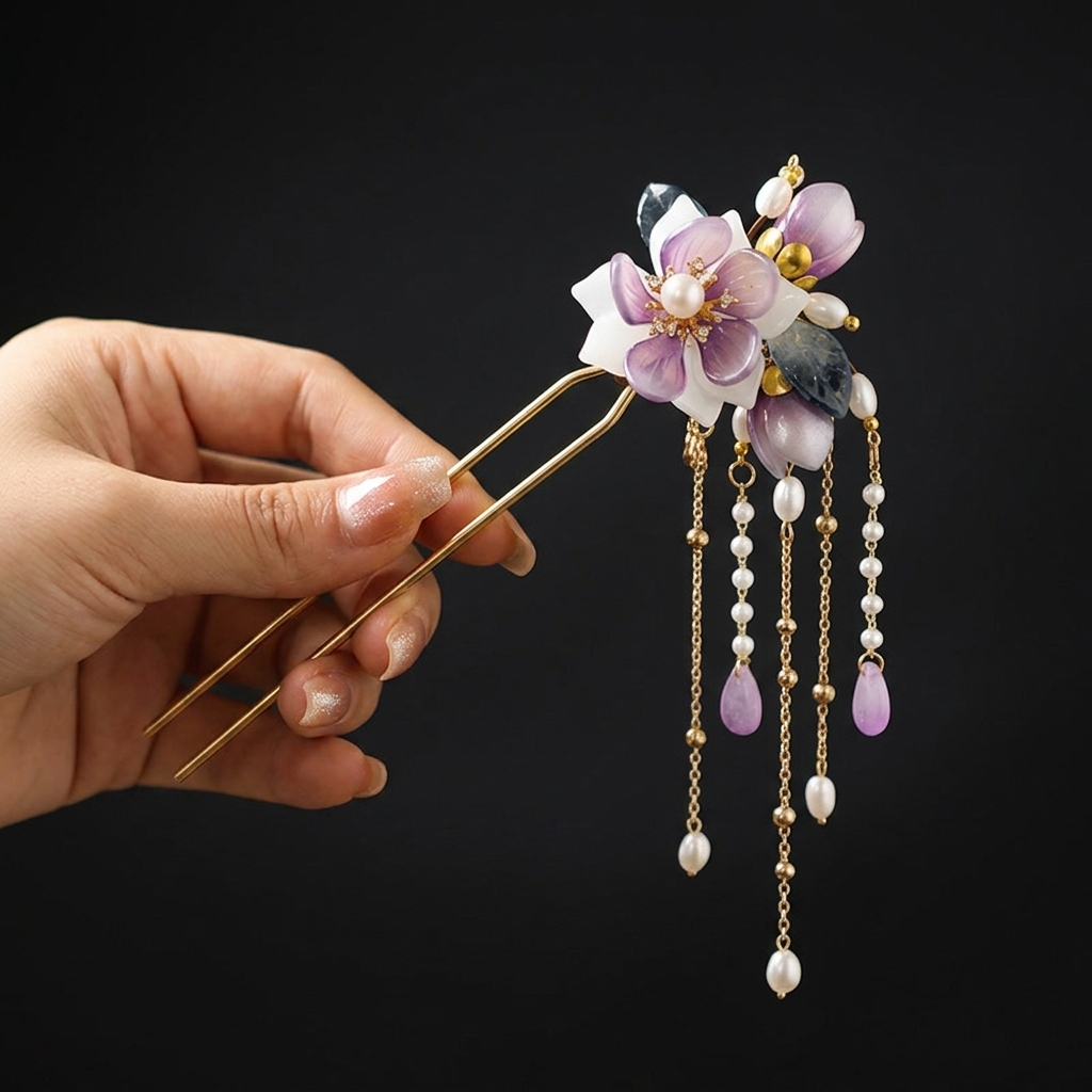 Jepit Rambut Berbentuk U dari  - Orchid Phalaenopsis ulasan dan harga