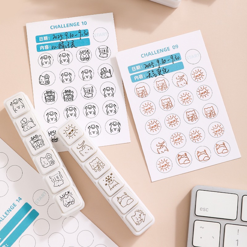 Stempel Emoji Kucing Lucu Seri - Planned Parenthood ulasan dan harga