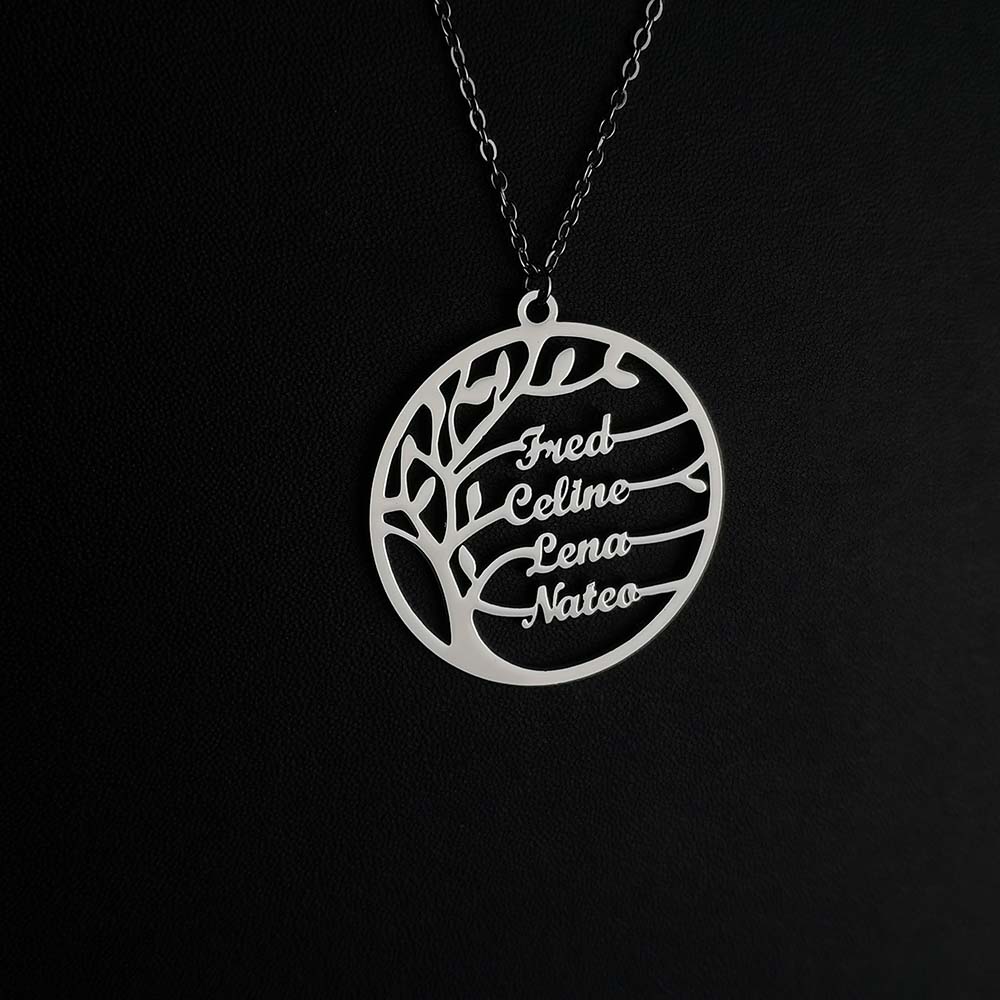 Kalung pohon kehidupan kustom  - Plant Parent Name ulasan dan harga